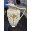 Image 2 : Large Antique Royal Doulton Pitcher (14 " tall x 8 " diameter)