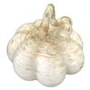Image 4 : 2 Sparkly Art Glass Pumpkins - 8" diameter x 5.5" tall