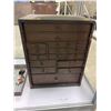 Image 2 : Vintage Watch Makers Tool & Parts Chest with Contents (10" x 13" x 16" tall)