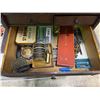 Image 3 : Vintage Watch Makers Tool & Parts Chest with Contents (10" x 13" x 16" tall)