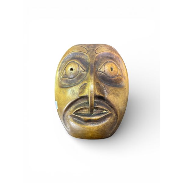 Vintage Allan Naziel Carved Haida Mask (3" x 8" x9")