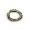 Image 1 : German 12kt gold filled chunky bracelet with a safety chain  - Appraised Value $115