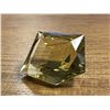 Image 3 : Unmounted fancy step cut brownish green Prasiolite 1.81 carats gemstone  - Appraised Value $420