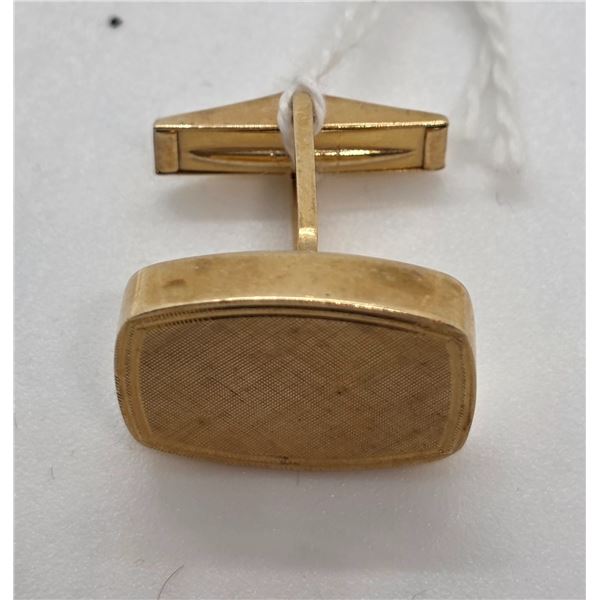 14 KT Gold Birks Single Cuff Link - 5.1 grams