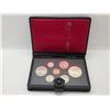 Image 1 : 1981 Canadian Double Dollar Proof Coin Set - Locomotive Dollar is 50% Silver - Original Display Case