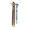 Image 1 : 2 Handmade Beaded Sashes/Belts - Native-Style Geometric & Floral Patterns