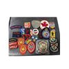Image 1 : Group of Vintage Military, School & Provincial Cloth Patches - Canadian, British Columbia, Royal Art