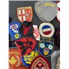 Image 3 : Group of Vintage Military, School & Provincial Cloth Patches - Canadian, British Columbia, Royal Art