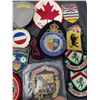 Image 4 : Group of Vintage Military, School & Provincial Cloth Patches - Canadian, British Columbia, Royal Art