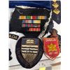 Image 5 : Group of Military Insignia, Medals and Regimental Badges