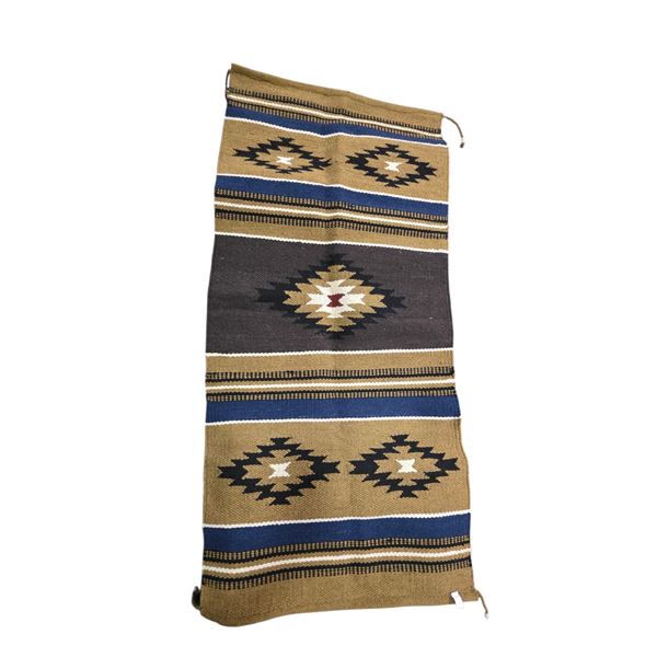 Woollen Hand Woven Rug, 32" x 64" - 100% New Zealand Wool