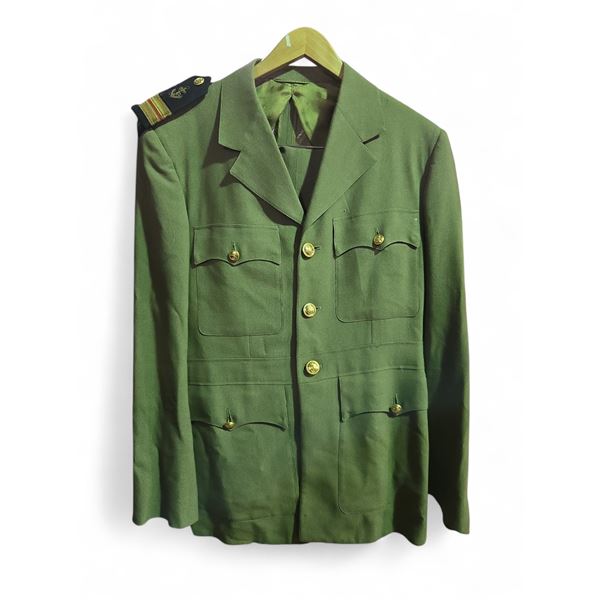 Vintage Circa 1963 Canadian Naval Jacket and Trousers