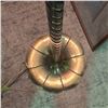 Image 4 : Vintage Brass Four-Globe Floor Lamp, H74"