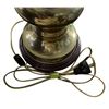 Image 2 : Large Thinner Brass Table Lamp - Height Approx. 44"