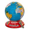 Image 2 : Mixed 1950s-60s Collection: "Bank of the World" Tin Globe Coin Bank, Ohio Art Tin Globe Bank, Strawb