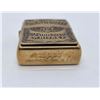 Image 5 : Genuine Vintage Zippo Brass "Jack Daniels" Lighter in Original Box - Stamped  "G  Zippo 12" on the u