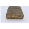 Image 4 : Genuine Vintage Zippo Brass Lighter - Stamped  "B  Zippo 10" on the underside