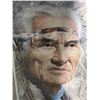 Image 2 : "Chief Dan George" by Paul Ygartua Framed Limited Edition Print AP 2/50, H41.5" x W33" with Frame