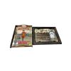 Image 1 : Vintage Coca Cola Bar Mirror (13" x 17") and Beefeater London Distilled Dry Gin Mirrored Serving Tra