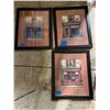 Image 4 : 8 Assorted Framed Art Includes Landscapes, Architecture & Portrait