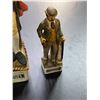 Image 3 : Vintage McCormick "John Paul Jones" Full-size Decanter and McCormick "Bat Masterson" Mini Decanter -