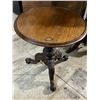 Image 2 : Round Tripod Accent Table - Approx. H21" x 20"