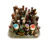 Image 1 : 40+ Vintage Glass Mini Liquor Bottles - Empty