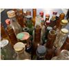 Image 3 : 40+ Vintage Glass Mini Liquor Bottles - Empty