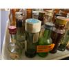Image 5 : 40+ Vintage Glass Mini Liquor Bottles - Empty