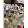 Image 3 : 40+ Vintage Glass Mini Liquor Bottles - Empty
