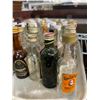 Image 2 : 40+ Vintage Glass Mini Liquor Bottles - Empty