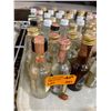 Image 4 : 40+ Vintage Glass Mini Liquor Bottles - Empty