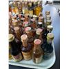 Image 2 : 40+ Vintage Glass Mini Liquor Bottles - Approx. 80% Retain Partial Contents
