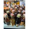 Image 3 : 40+ Vintage Glass Mini Liquor Bottles - Approx. 80% Retain Partial Contents