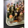 Image 3 : 40+ Vintage Glass Mini Liquor Bottles - Approx. 80% Retain Partial Contents