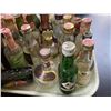 Image 3 : 40+ Vintage Glass Mini Liquor Bottles - Empty