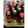 Image 2 : 40+ Vintage Glass Mini Liquor Bottles - Empty