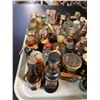 Image 2 : 40 Rare Vintage Glass Mini Liquor Bottles - Approx. 60% Retain Partial Contents