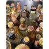 Image 3 : 40 Rare Vintage Glass Mini Liquor Bottles - Approx. 60% Retain Partial Contents