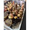 Image 4 : 40 Rare Vintage Glass Mini Liquor Bottles - Approx. 60% Retain Partial Contents