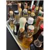 Image 3 : 40+ Vintage Glass Mini Liquor Bottles - Approx. 80% Retain Partial Contents