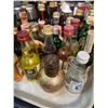 Image 4 : 40 Vintage Glass Mini Liquor Bottles - Approx. 70% Retain Partial Contents