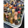 Image 4 : 40+ Vintage Glass Mini Liquor Bottles - Approx. 70% Retain Partial Contents