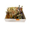 Image 1 : 50 Rare Vintage Glass Mini Liquor Bottles - Approx. 60% Retain Partial Contents