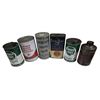 Image 3 : 11-Pcs Assorted Vintage Oil Cans & Containers Includes Quaker State, Gulf & More