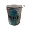 Image 2 : Vintage Sweetex Shortening 50 LB Tin Bucket with Lid