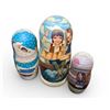 Image 2 : Set of 5 Matryoshka Dolls "The Snow Queen", H6.5"