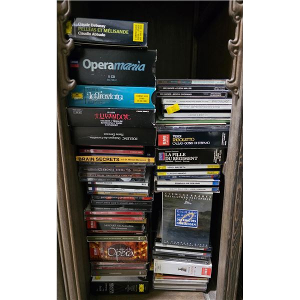 50+ Pcs Classical Music CDs - Assorted Genres and Artists