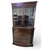 Image 3 : Vintage China Cabinet with 3 Drawer Base - 15" x 36" x 66" Tall