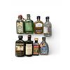 Image 3 : 34 Rare Vintage Glass Mini Liquor Bottles - Approx. 60% Retain Partial Contents
